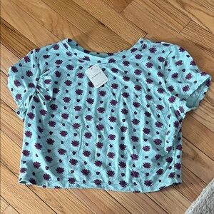 Free people Top in Blue and Purple‎